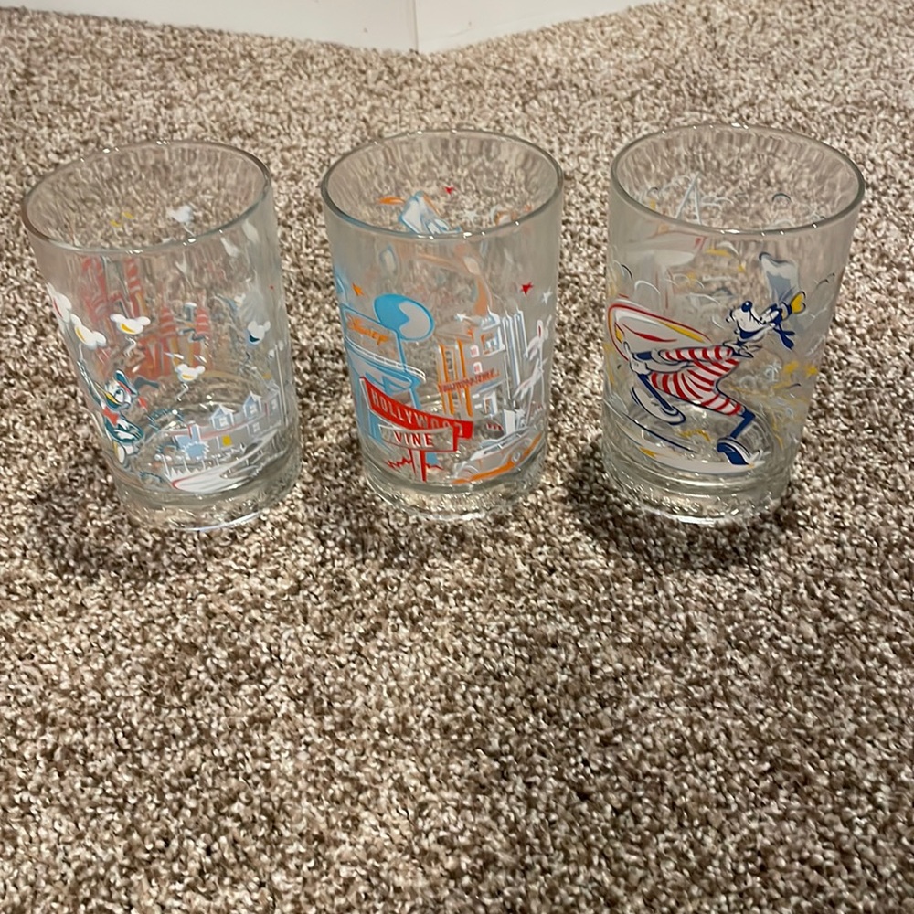 Disney World 25th Anniversary McDonalds cups